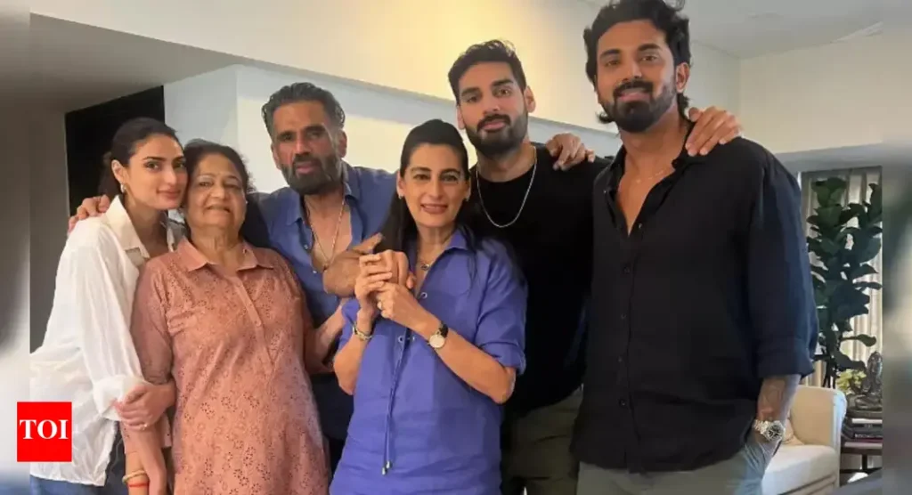 suniel shetty family